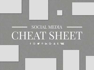 Social Media Cheat Sheet insta profile instagram instagram feed planner instagram profile template instagram psd template instagram template social media template web donut