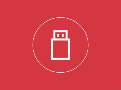 Usb Drive Animated Icon animated animation drive flat icon usb vector