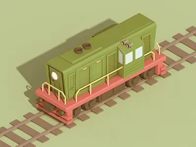 Loco 3d c4d cinema4d lowpoly