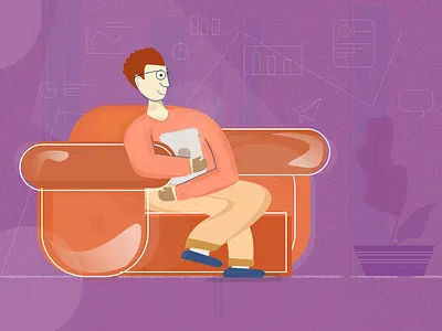 Relax, Social Media Managers! SMhack's got your back analyze character concept creative engage illustration photoshop relax schedule social media