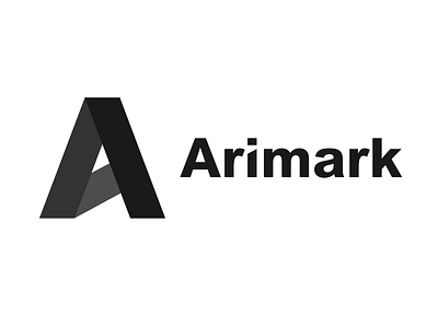 Arimark Logo icon logo mark monogram print simple trademark