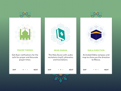 Daily UI #023 Onboarding bengaluru challenge daily dailyui islam kaaba namaz onboarding quran