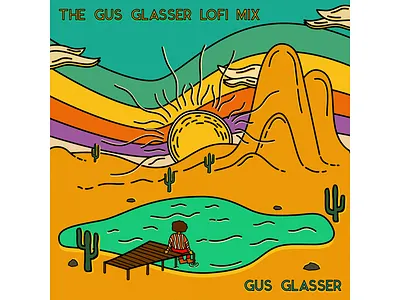 The Gus Glasser Lofi Mix affinity album art art cover gus landscape music