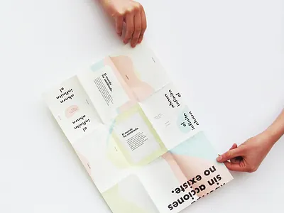 El infinito, ahora (J. Berger) berger desplegable editorial fadu folded layout literature manela