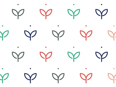 El Jardin branding icon logo pattern vector