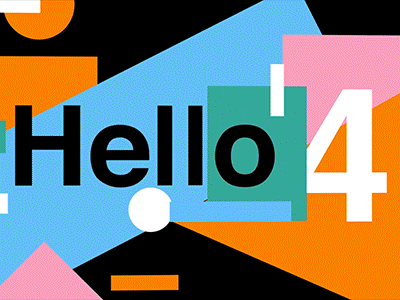 Show Hello 4 - Orange agrofabrice flatdesign motiondesign