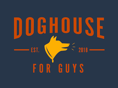 Doghouse for Guys logo design branding graphicdesign identity logo packaging