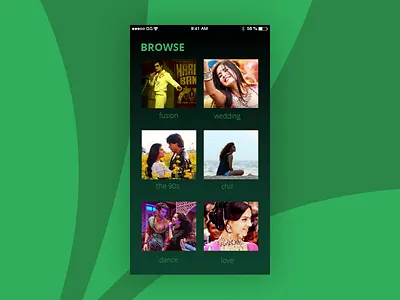 Daily UI #099: Categories. categories dailyui