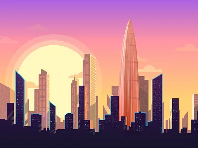 Shenzhen Bay 插画