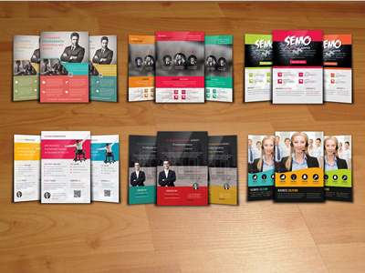 6 Business Flyers Bundle 6 business flyers bundle agency blue business business corporate agency flyer business flyer clean company
