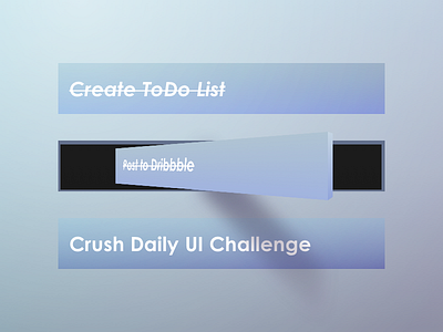 Todo List daily design todo ui ux vector