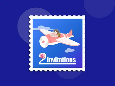 Invitations give you 2 invitations
