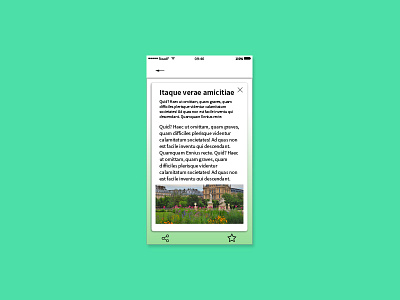 Daily UI #016 - PopUp Article 16 challenge dailyui design flat smartphone ux design