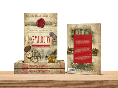 Book Cover - Galicia / Galicja book book cover cover cover design cover layout design