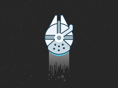 Millennium Falcon millennium falcon minimal star wars