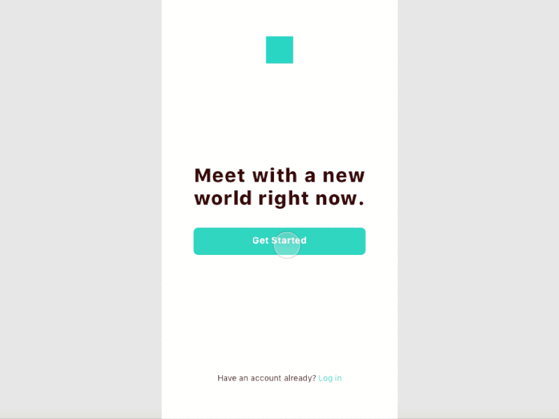 Daily UI_001 daily ui gif principle sign up sketch ui ux