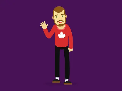 Orcitorenk Character Design aftereffects canada character characterdesign drawing flick illustration illustrator loop motiondesign motiongraphics peace