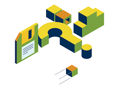 New storage technology art data design graphic graphicdesign illustration save storage