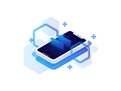 Cryptocurrency icon set blockchain cryptocurrency illustrations