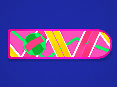 Hoverboard - Back to the future back to the future bezews colors hoverboard movie
