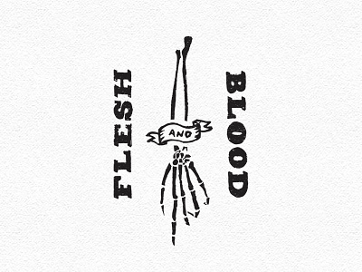 Flesh And Blood handdrawn handmade illustrator marker paper pen pencil skeleton sketch tattoo