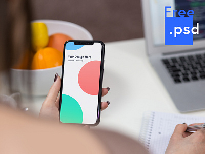 Free Iphone X Mockup (psd) 10 free iphone mobile mockup phone photo photoshop psd template x