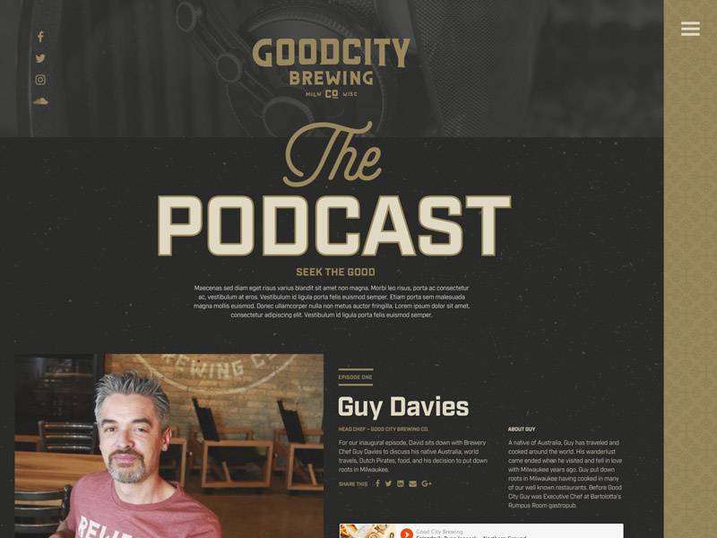 Example of Seek the Podcast