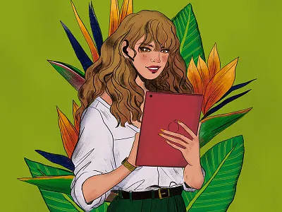 Marketing Manager illustration marketing manager professional streetstyle woc