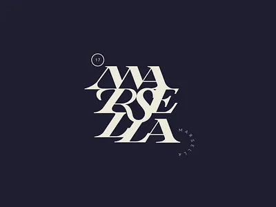 Marsella | v1 17 brand band lettering logo madrid marsella music tipografia typography