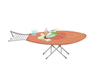 Sardine concurso contest fish grill illustration iron lisboa sardine sardinhas