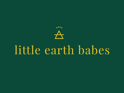 Little earth babe 1 branding clothing logo typeface