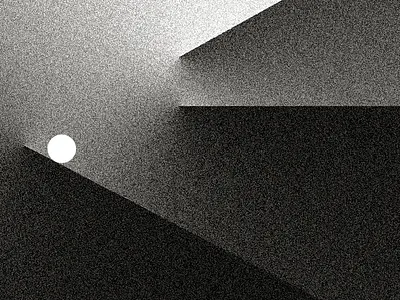 . abstract ball bw circle dark down grain illustration move rolling sad sharp