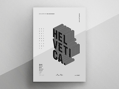 Helvetica font poster design 1957 font helvetica max miedinger poster sans serif typeface