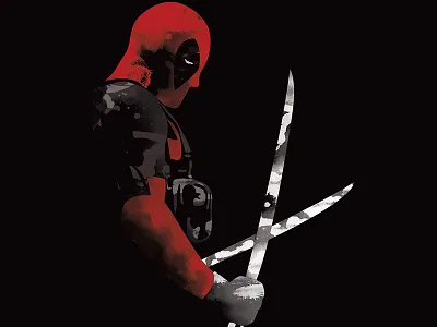 Deadpool 2d deadpool movies photoshop superhero