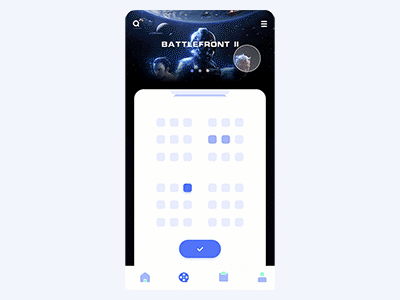 Movie App ai app gif icon movie principle sketch ui