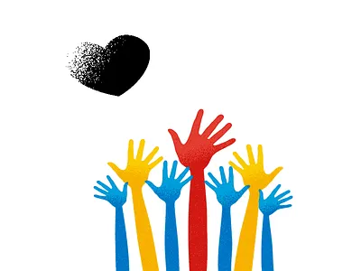 RYB Education Commemorative posters child，red ，yellow ，blue， gui poster ryb education ui