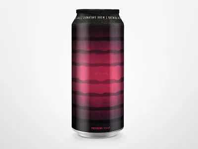 Anthology beer design label packaging