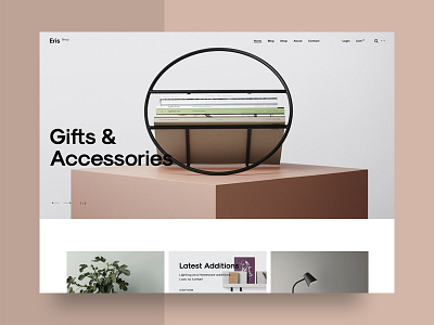 Eris Shop ecommerce minimal shop store theme wordpress