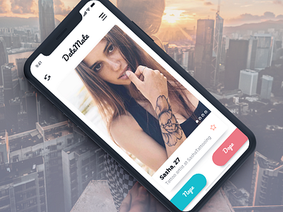 Dating App daily ui ios iphone x tremt ui ux