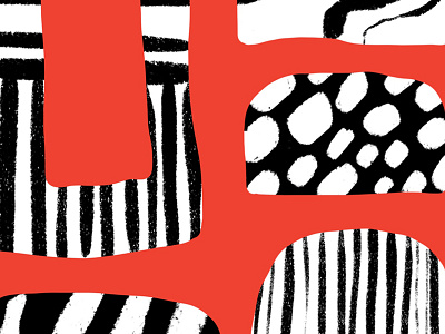31318 black pattern red shape texture white