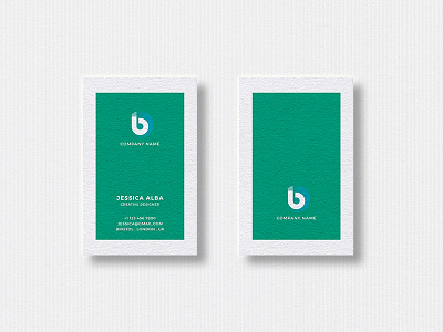 Business Card Template branding business card corporate creative floral identity minimal nature personal professional simple