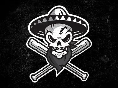 Bandidos Updated Mark bandana bandidos baseball skull sombrero