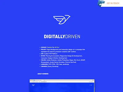 Newbird Case Study case study css design development html interface design svg typography ui web design