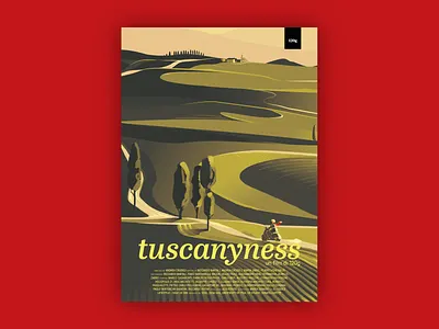 Tuscanyness Poster film florence photography poster tuscany type