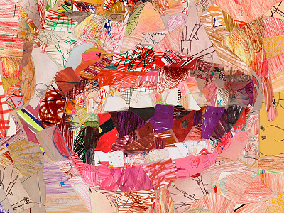 Hansaplast: The Absolute Smile bliss collage detail illustration kids mosaic photomosaic smile