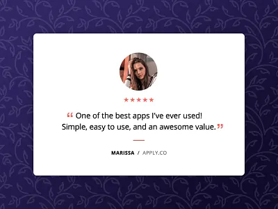Daily UI #039 dailyui design modal photoshop testimonial ui ux