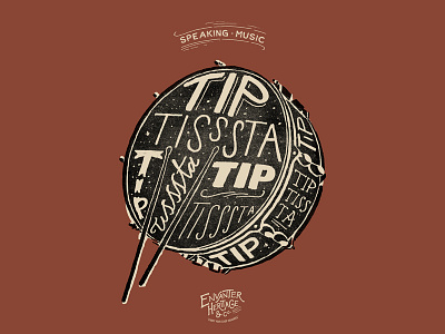 Speaking Music - Part 03 illustration lettering typography
