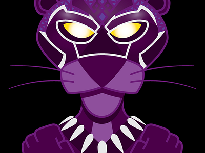 Pink Panther Forever black panther marvel mashup pink panther