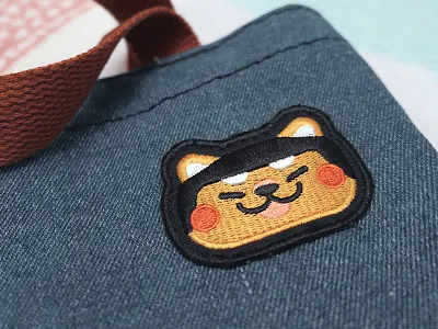 Lina’s Patch On Bag bag dog patches