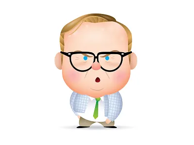 Matt Foley caricature character design chris farley cute gallery 1988 illustration jmaruyama kawaii sewcute snl waynes world